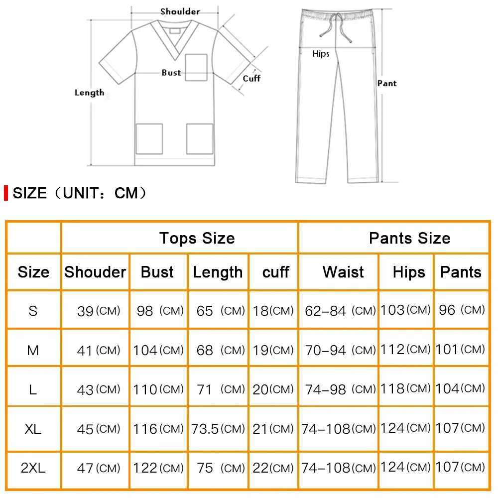 Aesthetic Uniforms Woman Beauty Manicurist Work Wear Hot Sales Scrubs Top Blouse Nursing Pants High-quty Scrub Suit X250528
