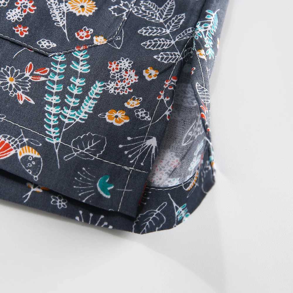 new high quty cotton cartoon print nurse uniform laboratory pet shop overalls fashion slim breathable frosted tops X2505281