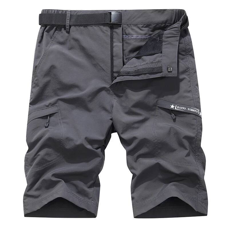 Large Size Men's Shorts Loose Multi-Pocket Overalls Summer Comfortable Breathable Outdoor Casual Sports Beach Pants