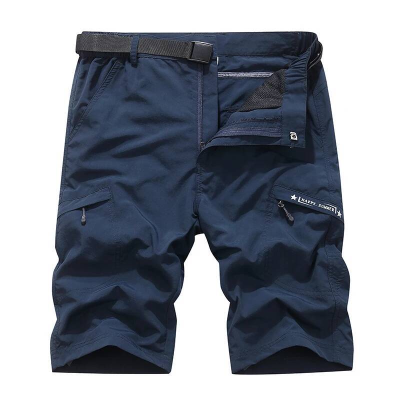 Large Size Men's Shorts Loose Multi-Pocket Overalls Summer Comfortable Breathable Outdoor Casual Sports Beach Pants