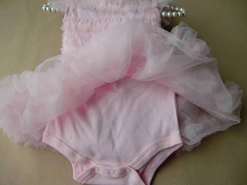 Summer Ruffles Newborn Baby Girl Dress Princess Party Girls Dresses Headbands Infant Costume X250528