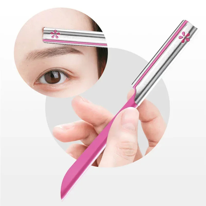 5pcs Eyebrow Epilator Sets for Women Makeup Beauty Eyebrows Hair Removal Styling Tool Steel Blade Sourcil Razor Trimmer 250516