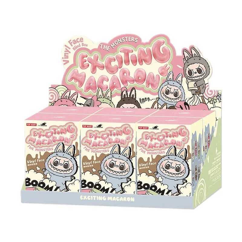 Labubu 100%Genuine version The Monster aroon Blind Box Vinyl Face Series Keychain Bag Pendant Collectible X250528