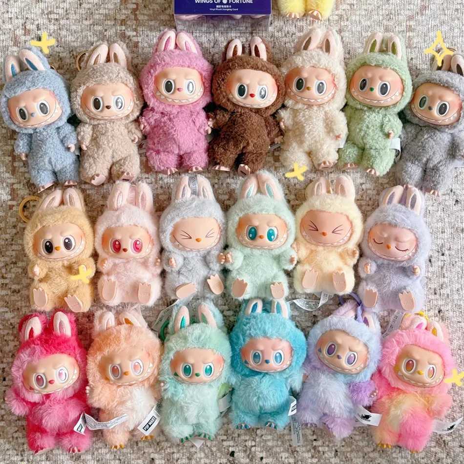 Genuine Labubu V1 V2 V3 beat aron Have A Seat Big Into Energy Series Pendant Doll Decor Keychain Collection X2505283