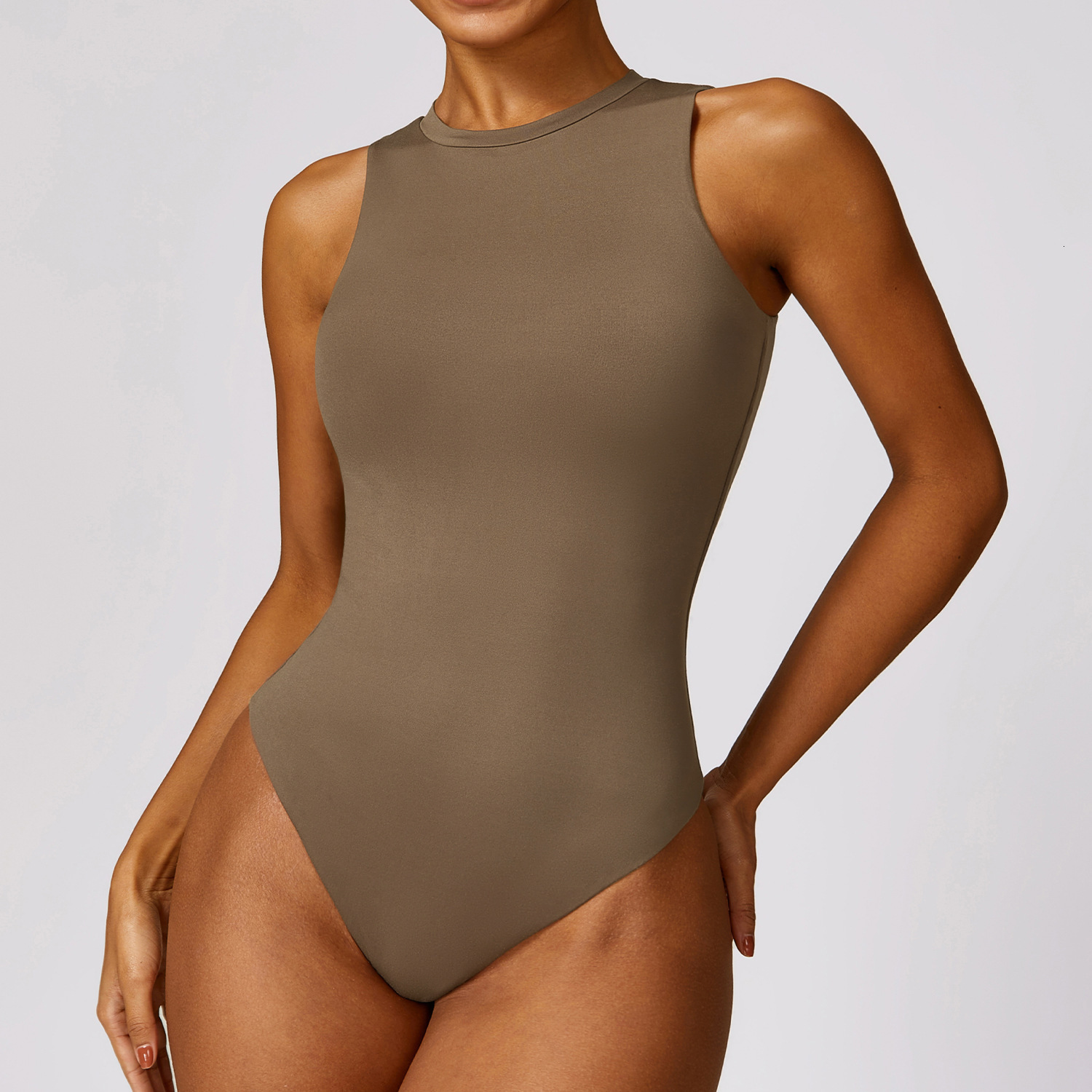 Designer Tracksuit Exchanges Naked Feel Yoga Jumpsuit Slimming Dance Sports Bodysuit Women