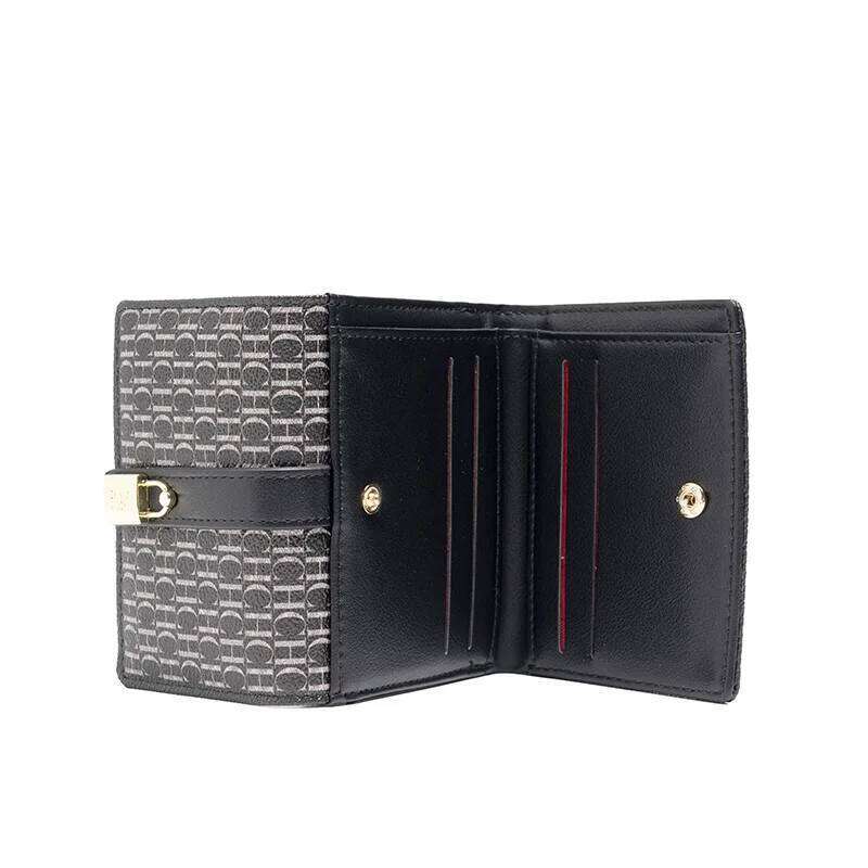 CH Fashion Versatile Letter Print Design Premium Feeling High Quality Standard Wallet Ladies Temperament Style Car