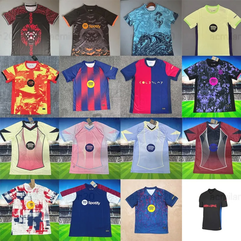 baRCElone Soccer Jerseys barcelonaES TRAINING LAMINE YAMAL LEWANDOWSKI GAVI PEDRI FERRAN RAPHINHA OLMO football shirts 24 25 26 home away camiseta futbol Maillot