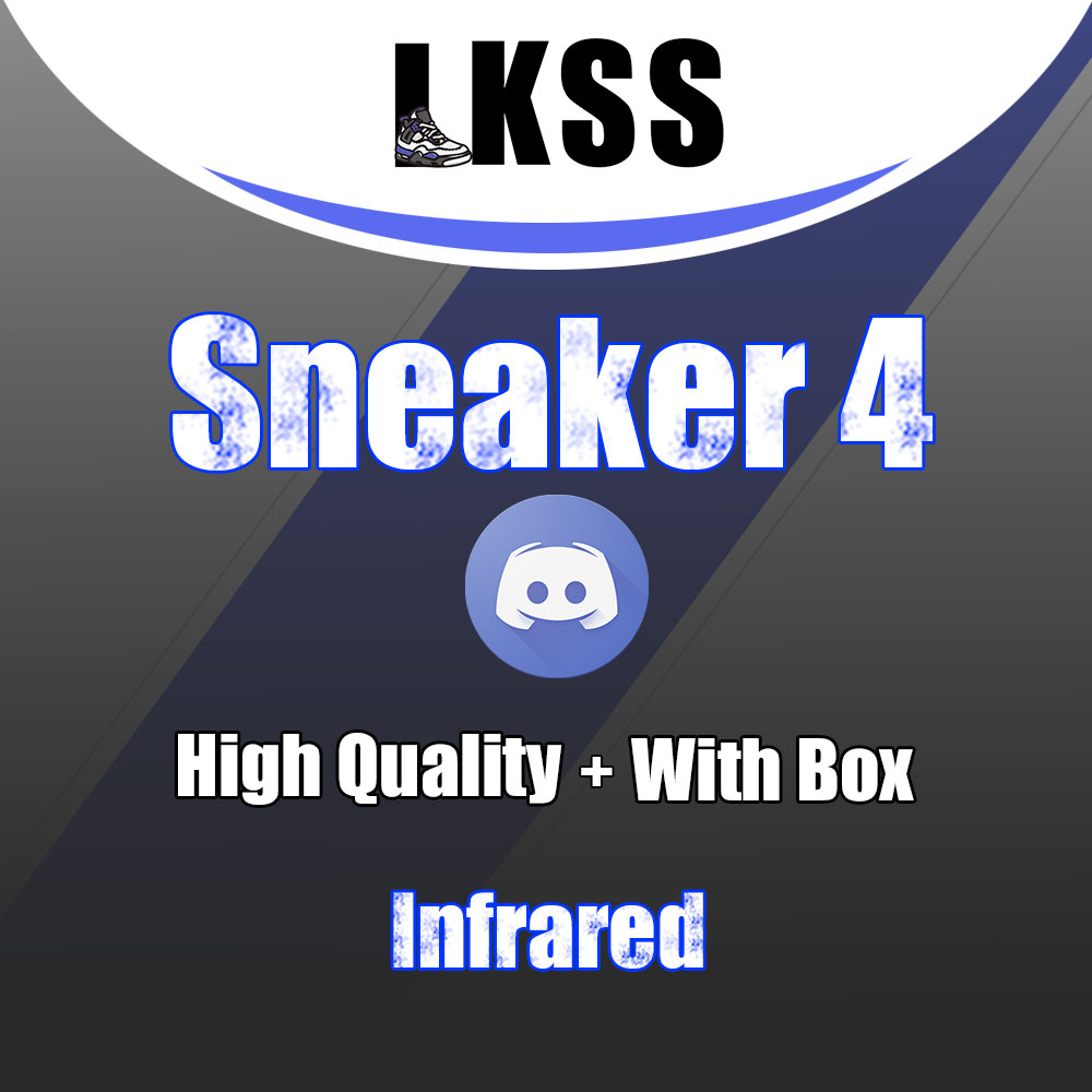 Infrared LKSS Jason High Quality 4 Sneaker Shoes for Man Women