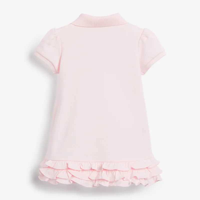 Little maven 2025 Summer Dress Casual Cotton Clothes Pink Rainbow Pretty Princess Dress for Baby Girls Kids 2 to 7 years X250528