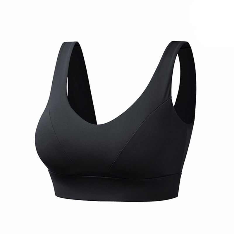 Sports bra yoga outfits women vest gym top sleeveless athletic undergarments no underwires with chest pads outdoor running breathable workout clothes 