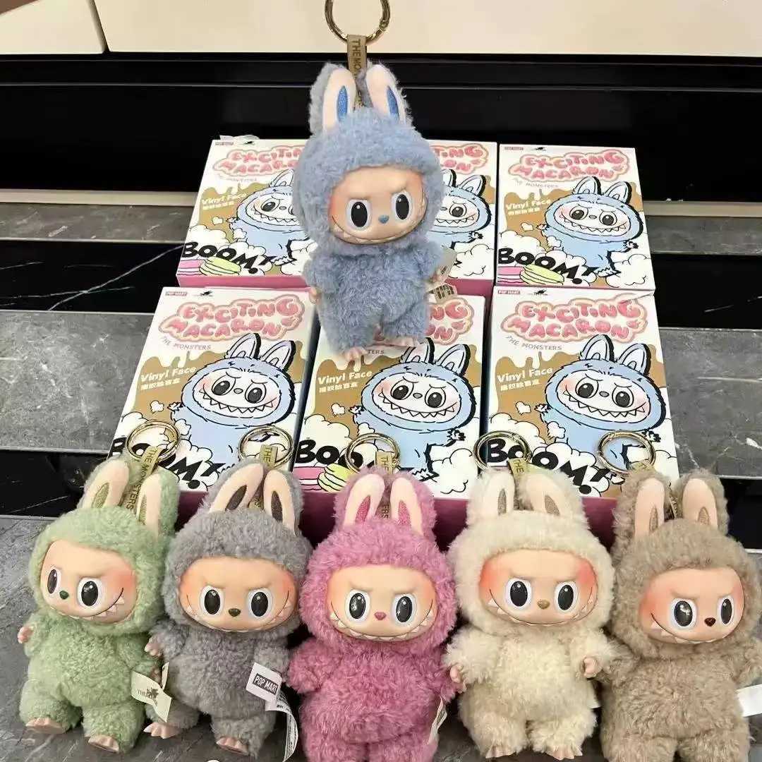 Labubu Exciting Blind Box Action Anime Figures 17cm Cute Mysterious Box Toys Pvc Doll And Hobbies Ornaments Kids Gifts X2505281