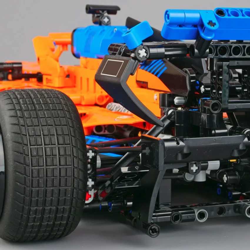New 1432PCS Technical F1 W14 E Assembled Vehicle Sports Car MOC Performance Building Blocks 42141 Model Car for Christmas Gifts Z250528