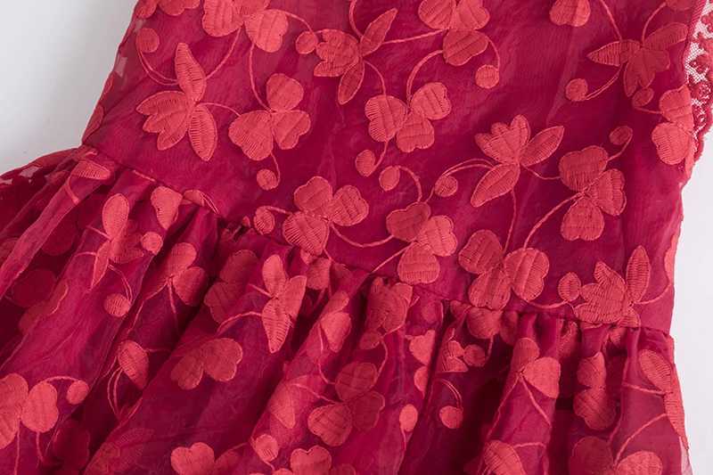 Little Girls Dress 2025 New Summer Lace Embroidery Flower Dresses Princess Birthday Party Vestidos Holiday Casual Wear 3-8 Years X250528