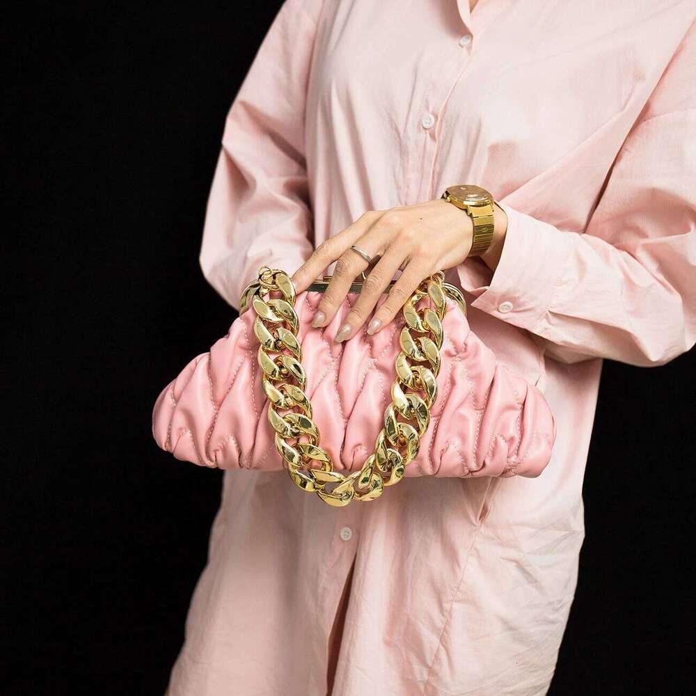 lady bag handbag for leather coin bags purse orange women golden chain armbag on sale