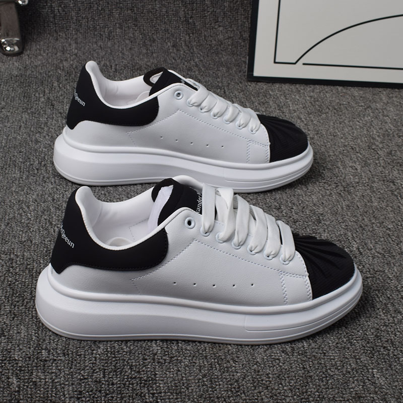 Free shipping designer 2025 Summer shell-toe white sneakers, fashionable and simple casual shoes, versatile men's and women's sports shoes