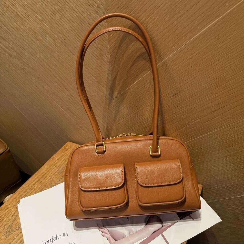 Genuine leather fashion Women's shoulder bag Designer high quality leisure large capacity ladies handbag