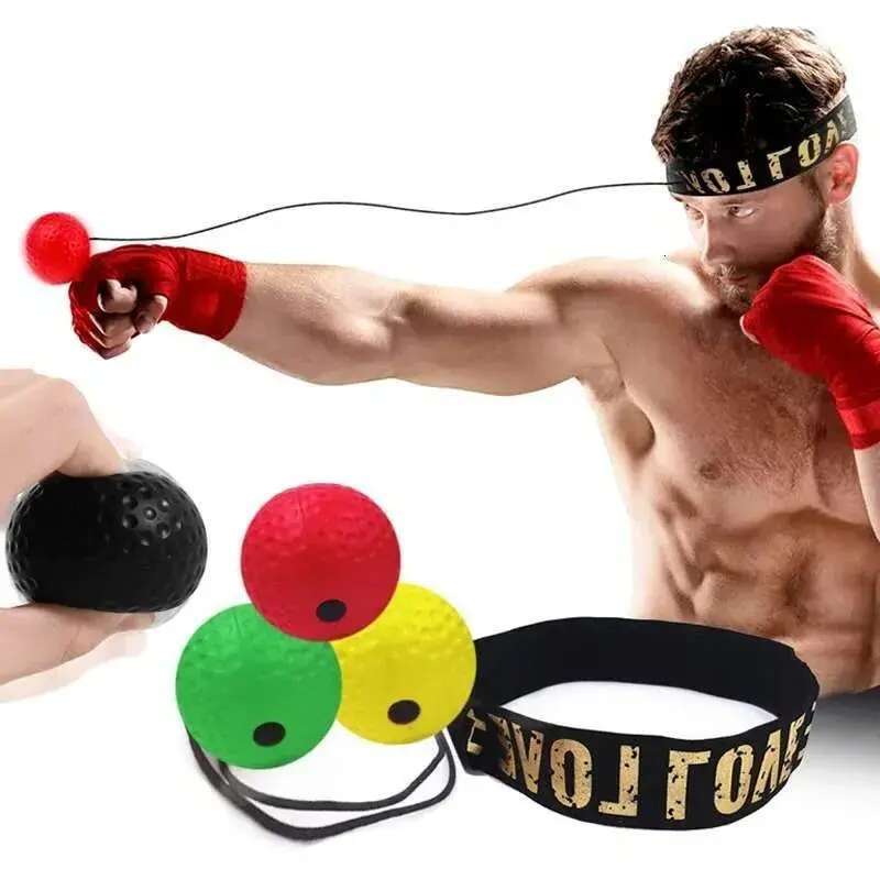 Punching Head-mounted Fighting Speed Sanda Training Reflex Ball Home Fiess Exercise Bo Equipment Accessories