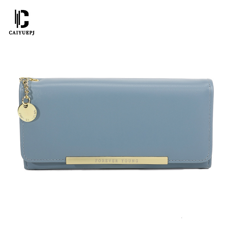 New Women's Long Wallet Coin Wallet Women's Solid Color Zipper Handbag Designer Men's Daily Commuting Fashion Wallet