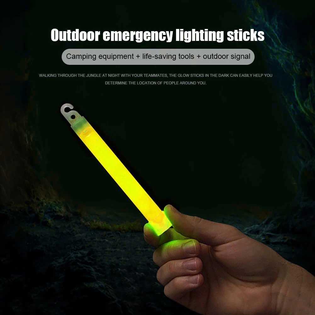 10/5/1Pcs LED Glow Sticks Bulk RGB Glow Foam Stick Cheer Tube Dark Light Halloween Birthday Wedding Party Decor Supplies W250528