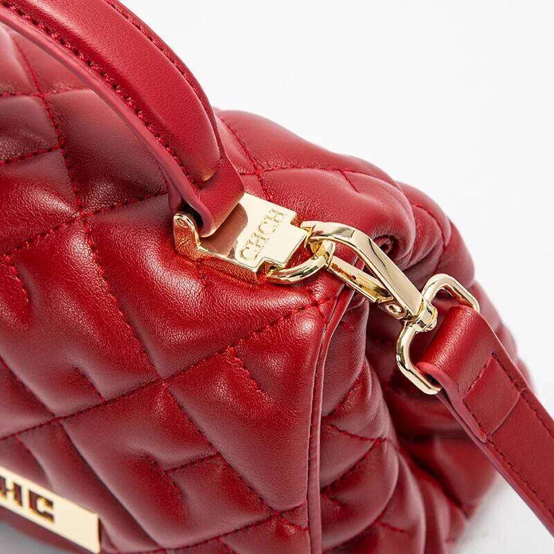 Fashionable Classic New 2024 Crossbody PU Material Solid Color Letter Element Women's Shoulder Bag