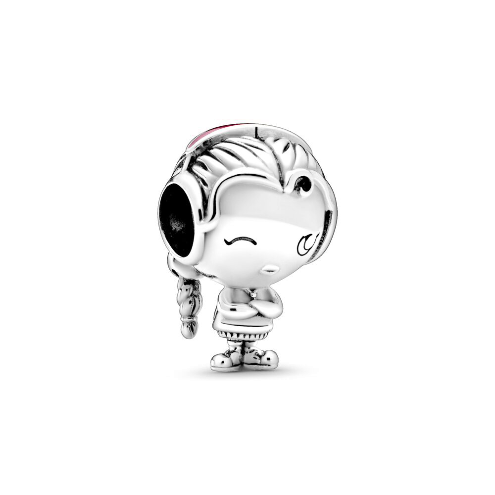 FewDook 2025 New 925 Silver Color Charm Fit Original Bracelet Pendant Boy Girl Sparkling Robot Bead Pan Angel Dangle Plated DIY Women Jewelry Gift Acc