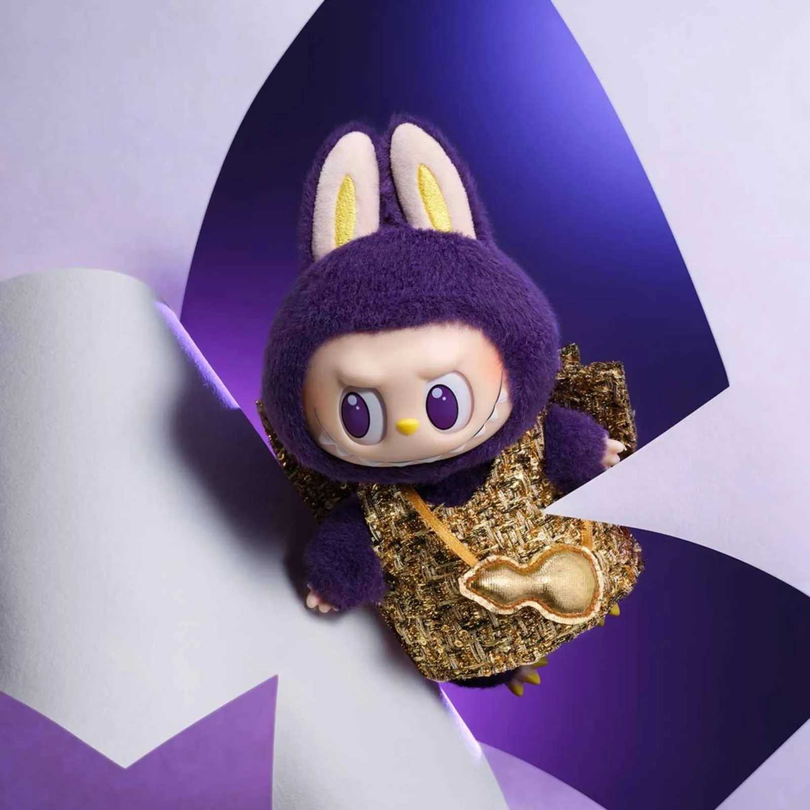 Vntines Day gift Thailand Limited Edition LABUBU Rubble Face ing You Good Luck Plush Pendant Handmade Gift (17c X250528