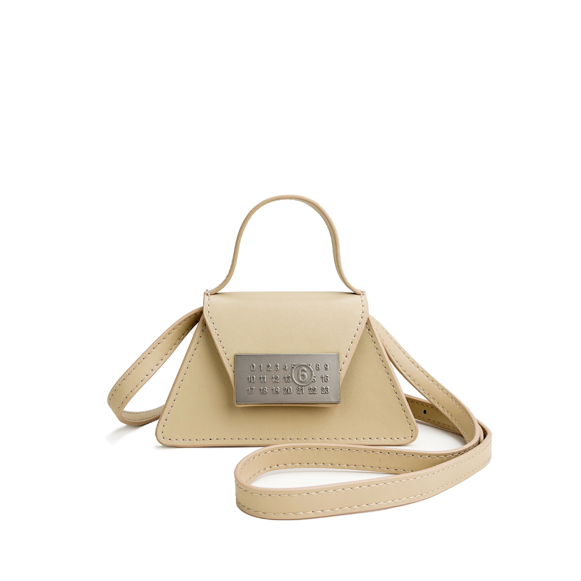 Fashion Bags New Fashionable Versatile Digital Magnetic Buckle Flip Cross Shoulder Bag Hand Shell Bag