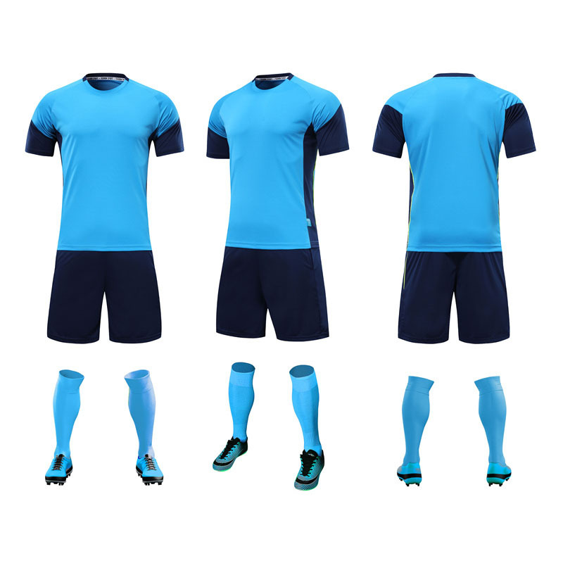 Fashion Customized Soccer Uniforms for Teams: Printed Jerseys w/ Names & Logos Available Sizes for All Ages
