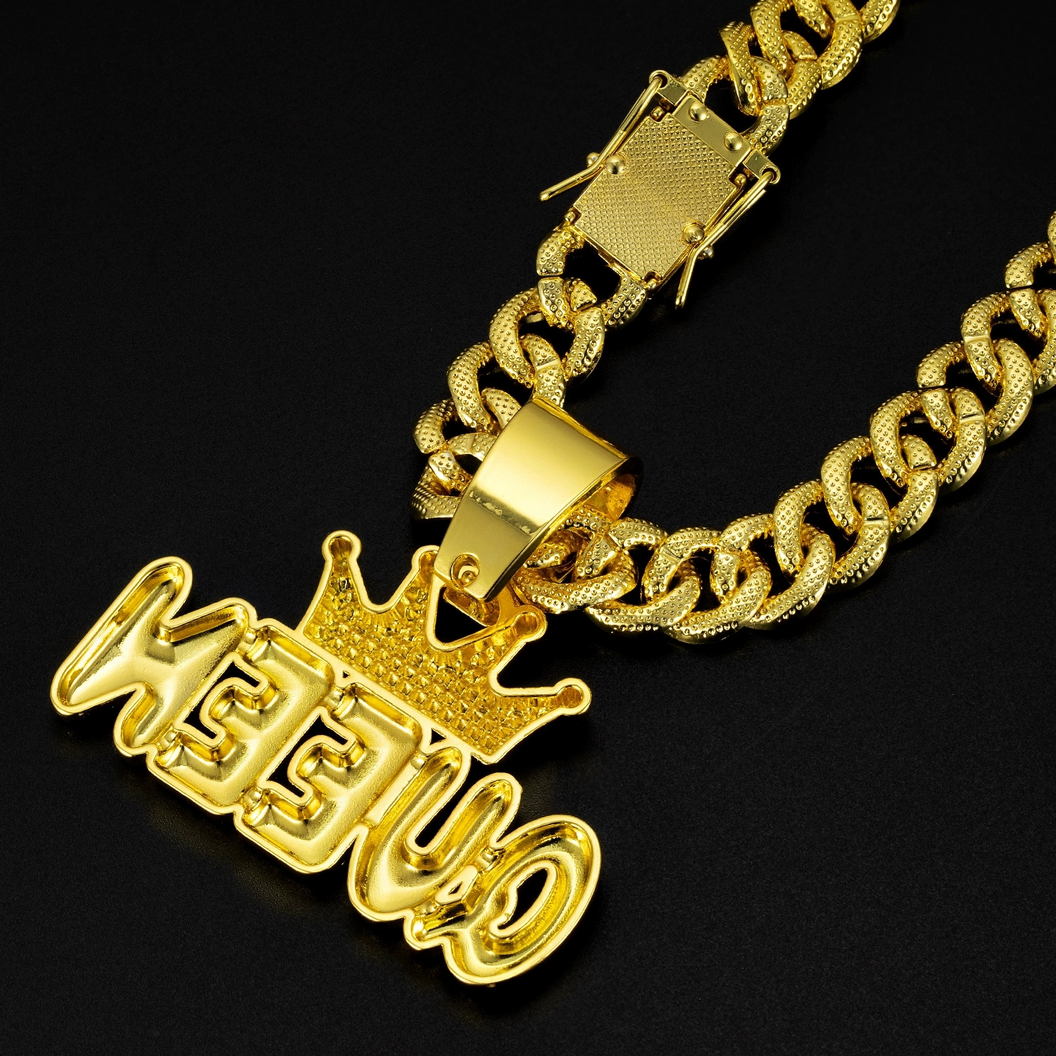 Exquisitely Crafted Cuban Link Necklace featuring Super Shine from Polished Treatment