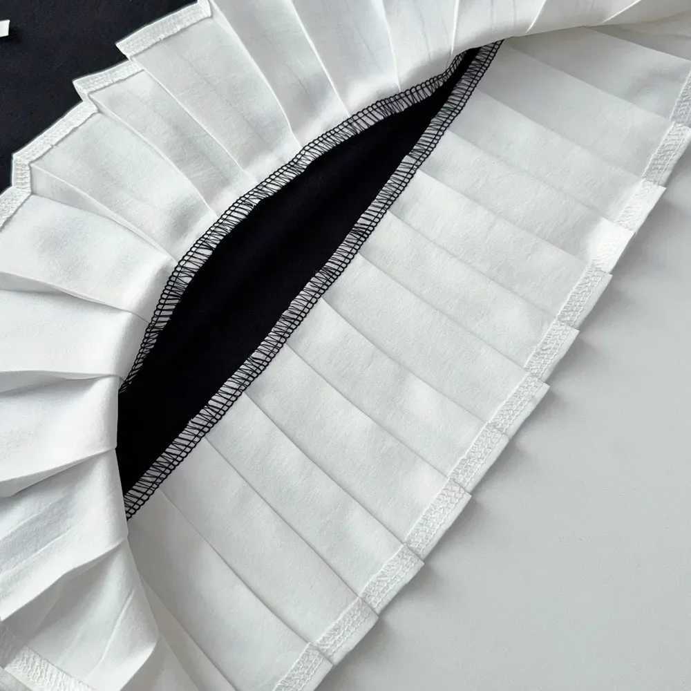 Black Bow Decoration Girls Dress Summer Sleeveless Princess Dresses Color Blocked Childrens Clothing 3 To 7 Years Wear X250528