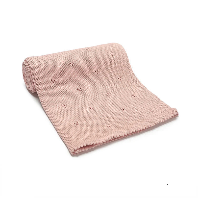 Baby Blankets Super Soft orn Infant Babies Boys Girls Cotton Knit Sleep Quilts Covers for Stroller 9070cm Kids Throwing Mats 250528