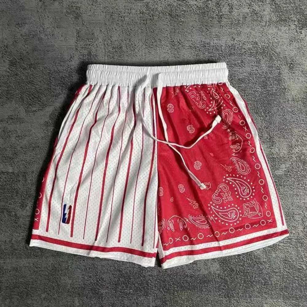 2425 New Hot Selling Adult Sports Shorts Fashionable Beach Breathable Loose Outdoor Ball Shorts Training Versatile Flower Shorts X250528