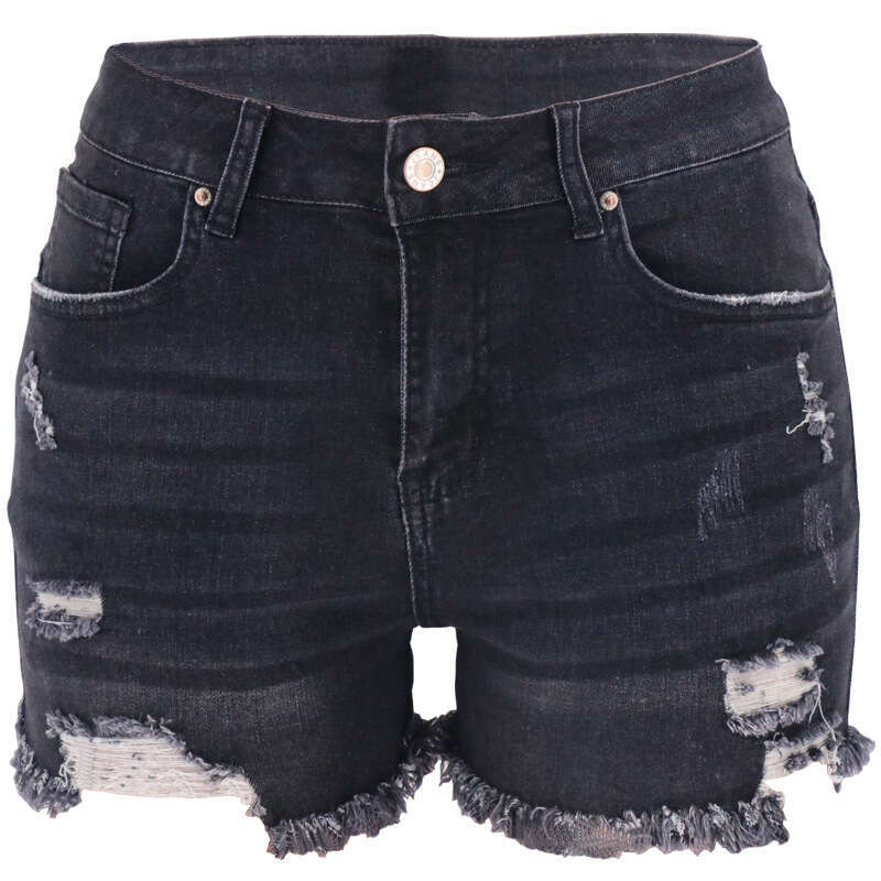 Shorts Women Denim Shorts New Straight Leg Four Color Distressed High Waisted Women S Denim Shorts Jean Shorts