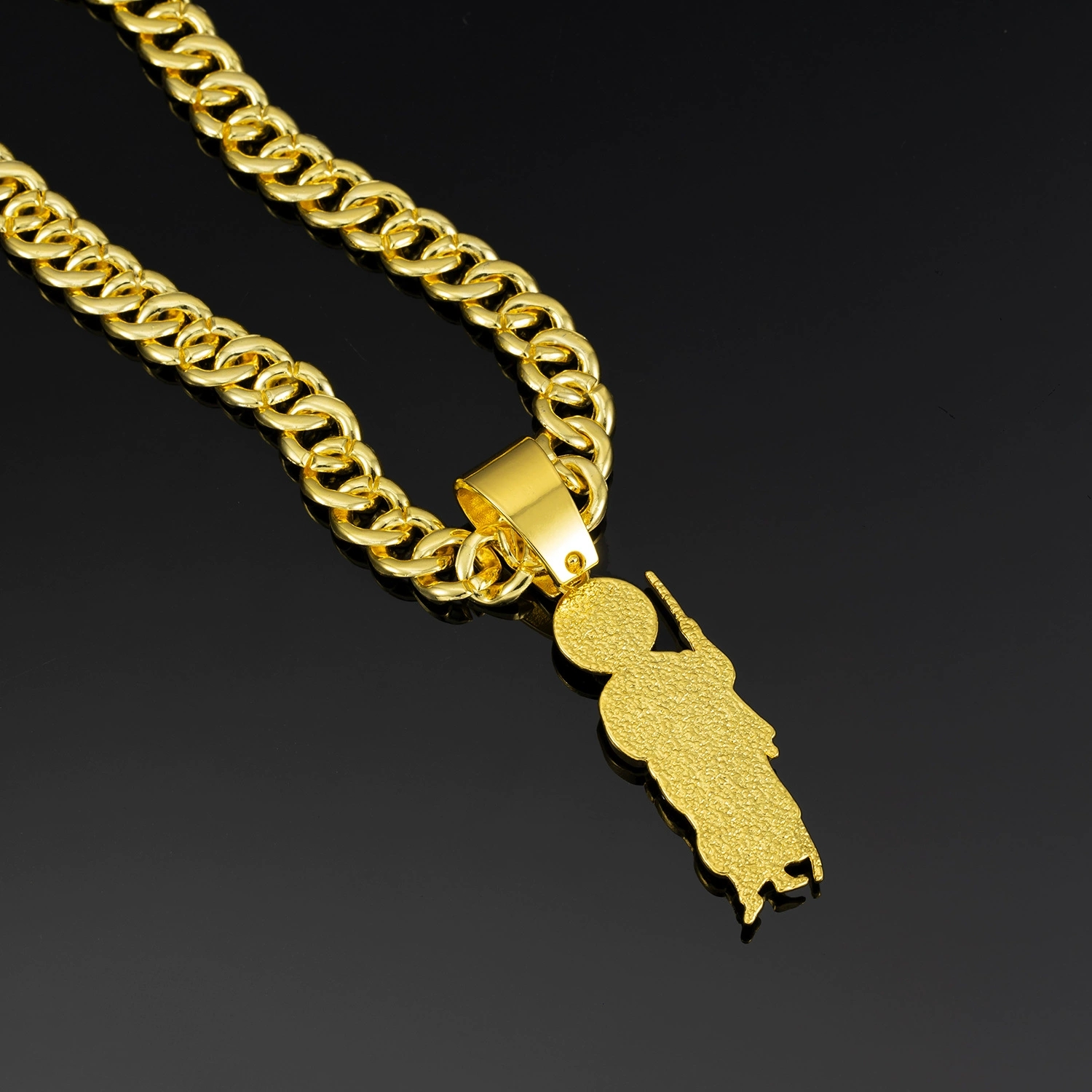 Exquisite Craftsmanship Cuban Link Necklace - Classic Design & Trendy Elements