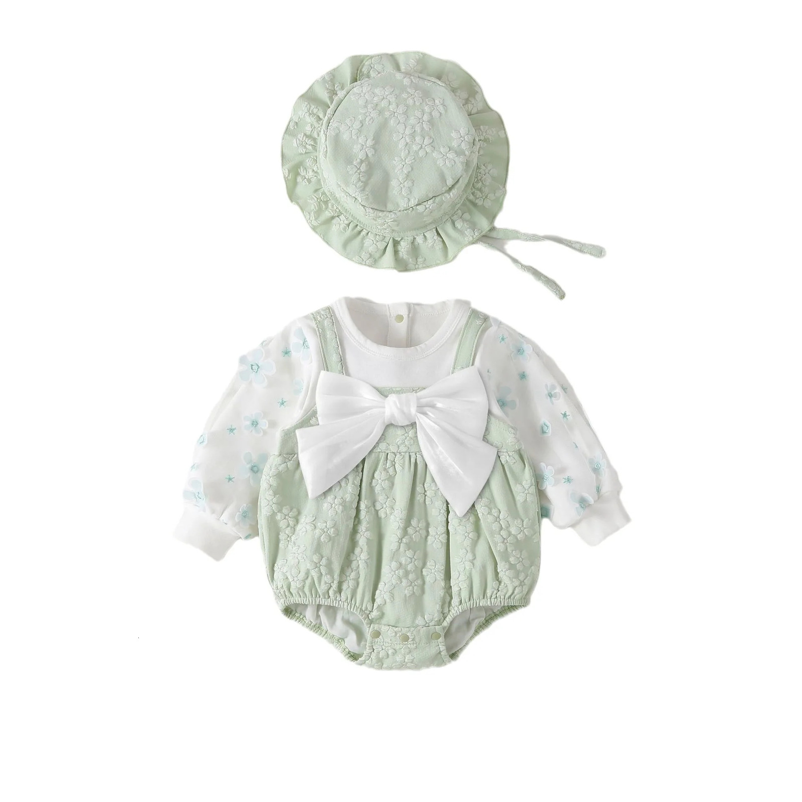 Baby Clothes Romper Butterfly born Long Sleeve Romper Clothing Soft Bag Clothes Female Baby Jumpsuit Crawling Clothes 250528