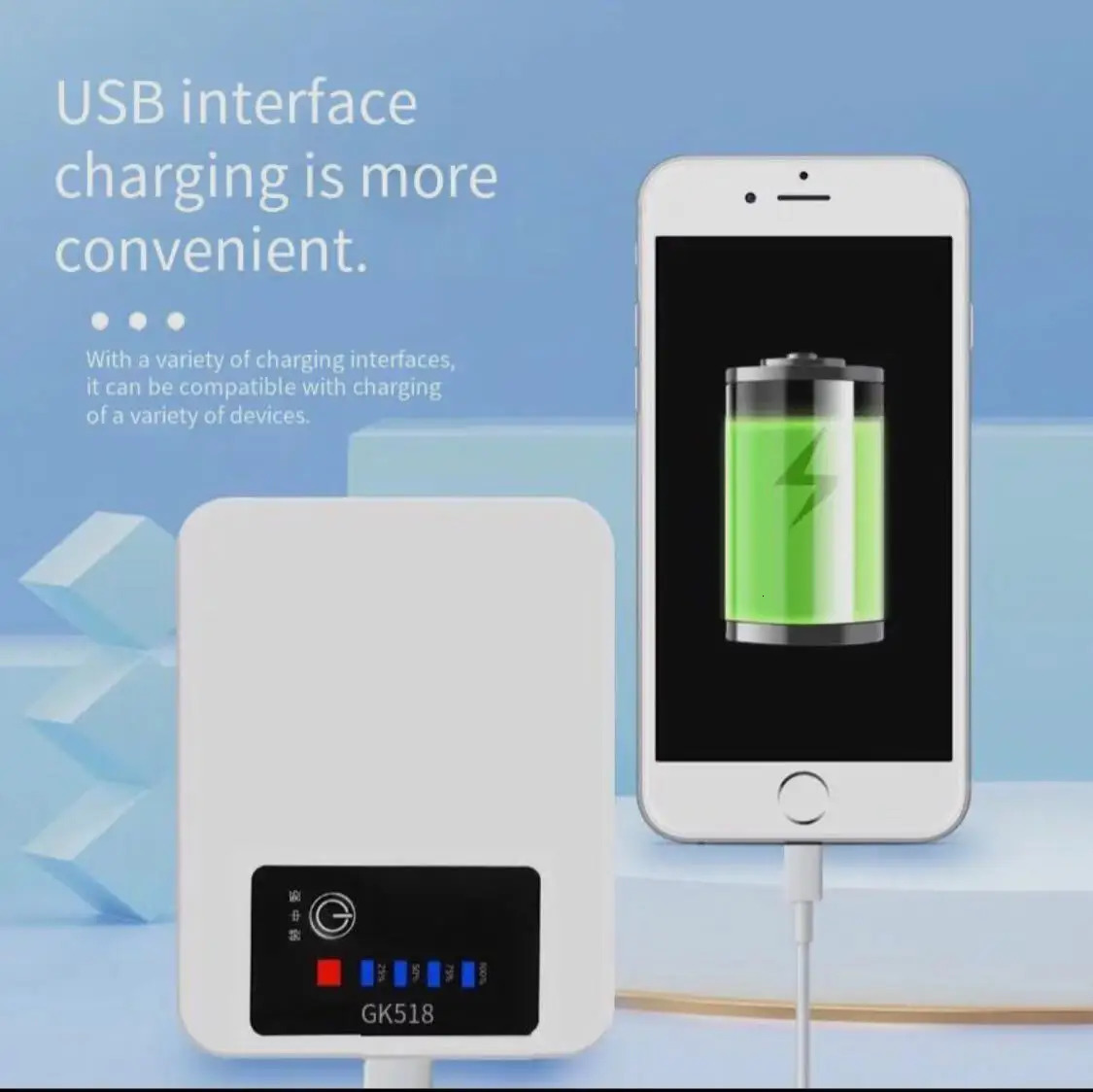 High-power fish tank oxygen pump air compressor self-start outdoor battery life strong USP rechargeable aquarium accessorie 250604