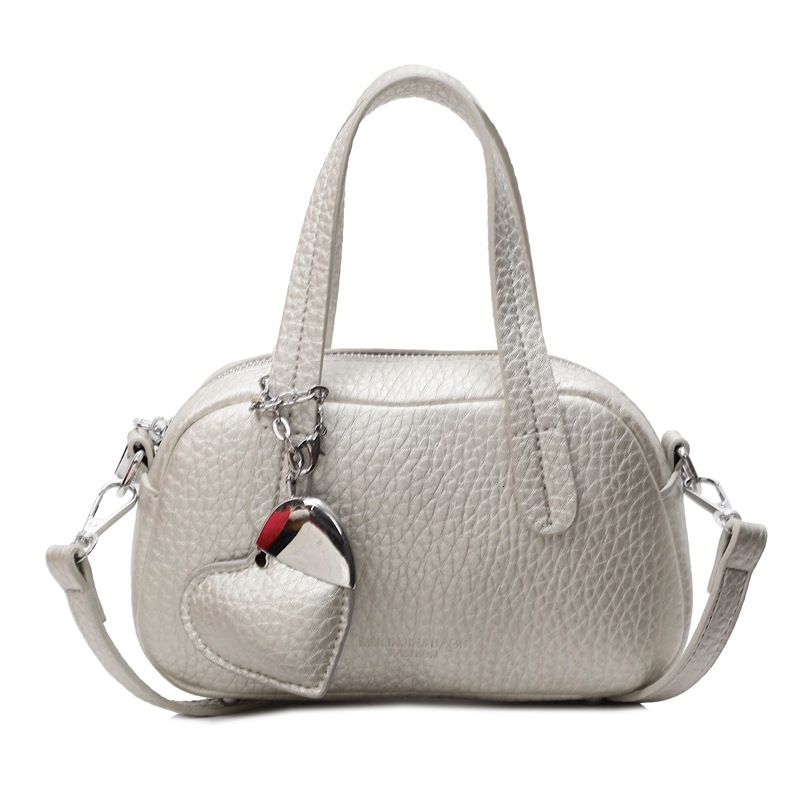 2025 New Lychee Pattern Fashion Designer Women's Handheld Pillow Western style Casual Simple Multi use Shoulder Cross Bag