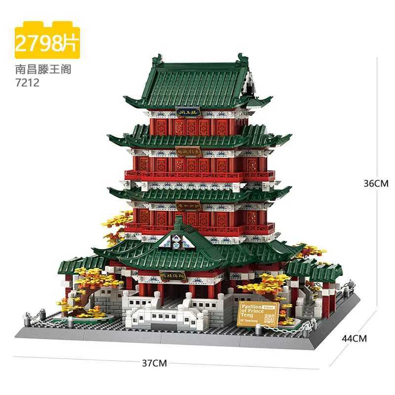 70 Models World Famous Architecture Eiffel Tower T Maha Building Blocks London Paris Wange Expert Creative Bricks Villa House Free shipping