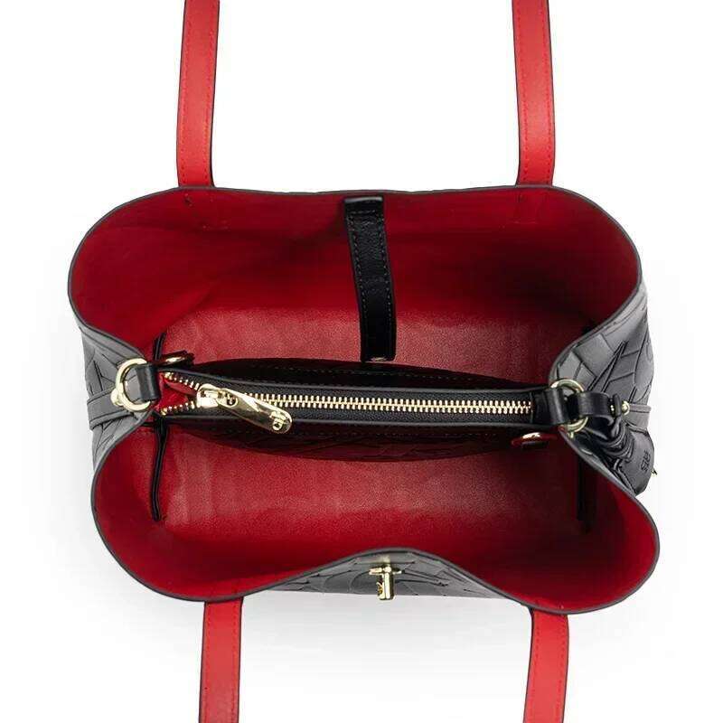 CH Letter Pattern Design Large Capacity Simple Style Women's Tote Portable Multi-Functional Fashion Crossbody Bag