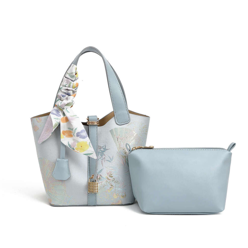 New Chinese Style Women's Trendy Fashionable Elegant Handbag Underarm Bag