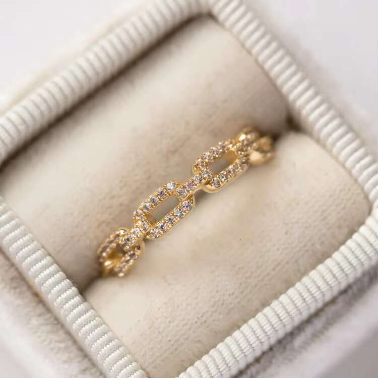 Natural Moissanite Stone 925 Sterling Silver Gold Plated Beautiful Wedding Anniversary Rings Fashionable Rings For Women