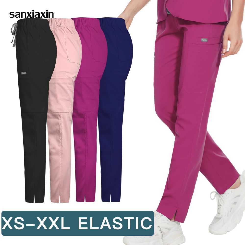 High Quty Stretch Jogger Trousers Clinical Workwear Bottoms Medical Nurse Uniform Scrub Pants Medical Trousers Surgical Pants X250528