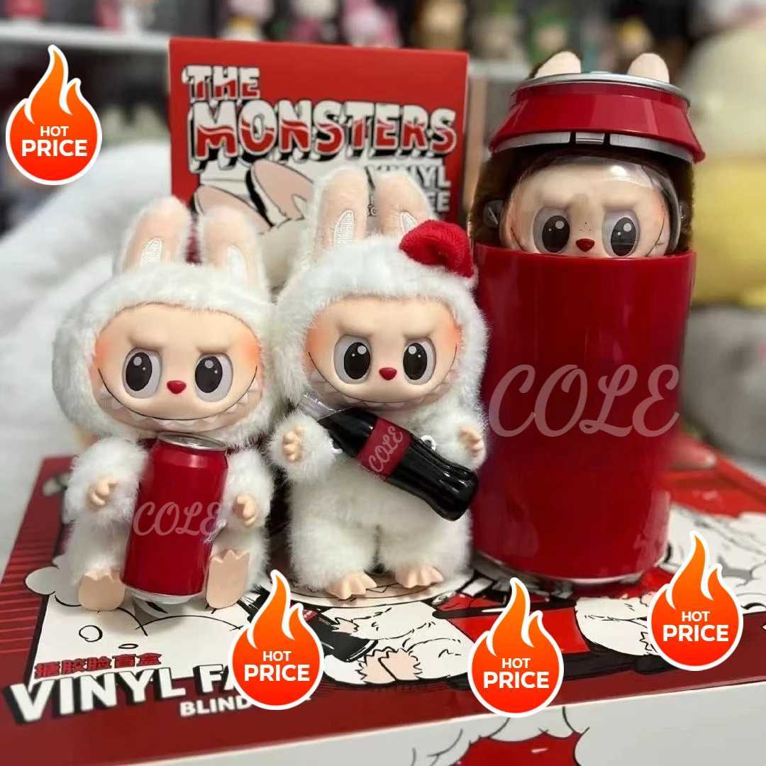 NEW 2025 Labubu Blind Box THE MONSTERS Happy Fact SERIES-Vinyl Face Blind Box Pendant Keychain Mystery Box Surprise Gift toy T250528
