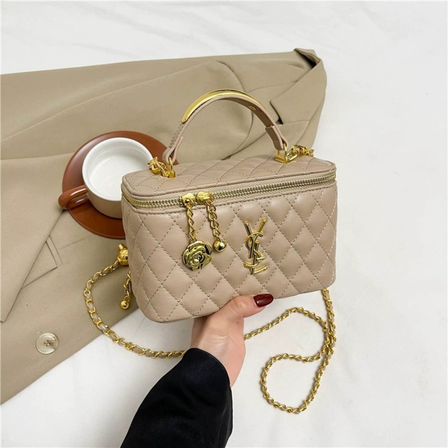 Designer Bag Luxury Cosmetic Female Portable Pouch With make up Shoulder Strap Leather Crossbody Bags Beauty Box Purse purses wallet tote makeup handb