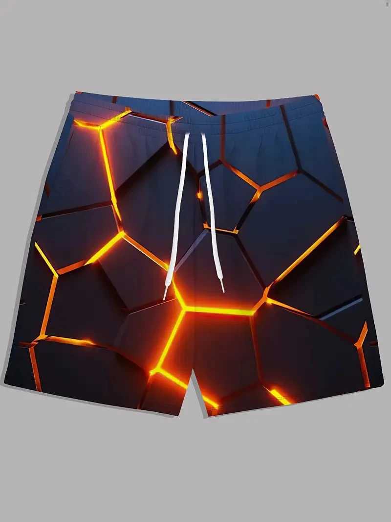 Coconut Leaves Man Swimwear Beach Briefs Summer Big Size 4XL Swimwear Men Board Shorts Casual Hawaiian 3D Flower Designer Shorts X250528