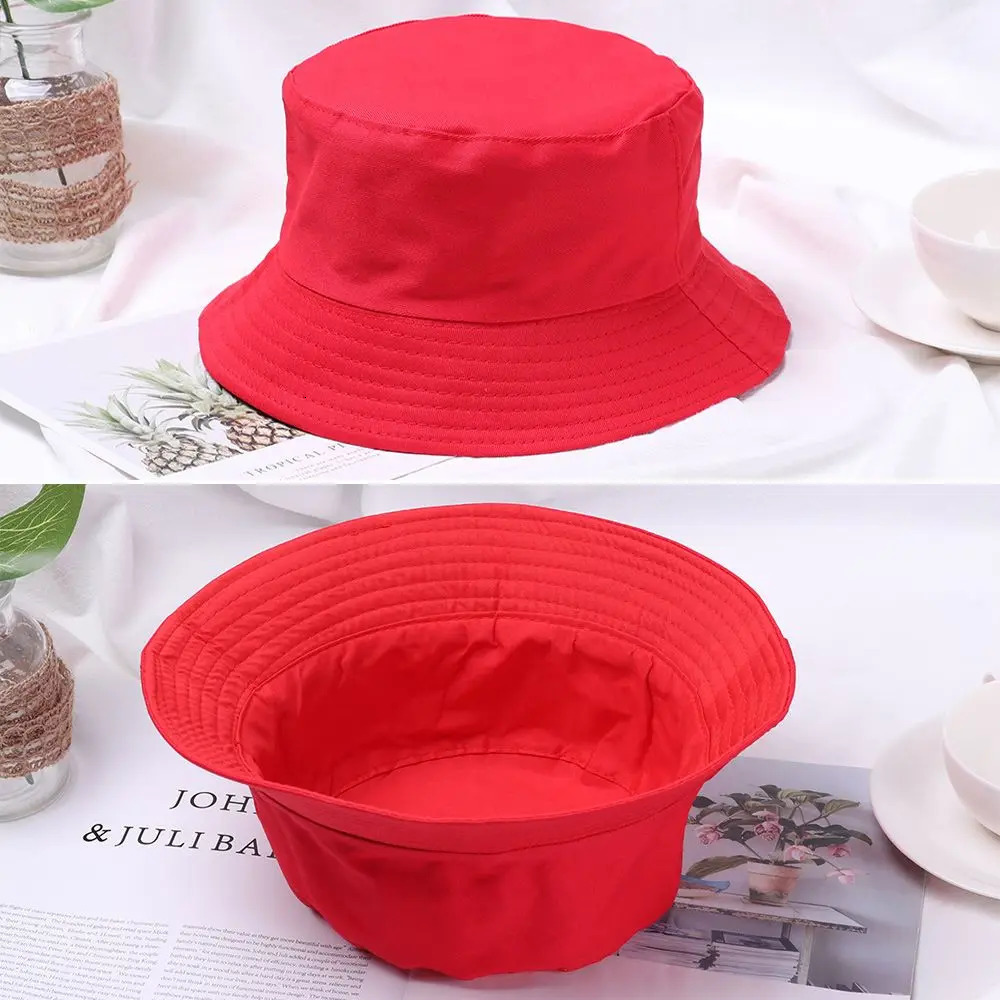 Bucket Hat Women Men Anti-UV Beach Sun Hat Summer Sunscreen Panama Hat Outdoor Foldable Portable Fisherman Cap 250523