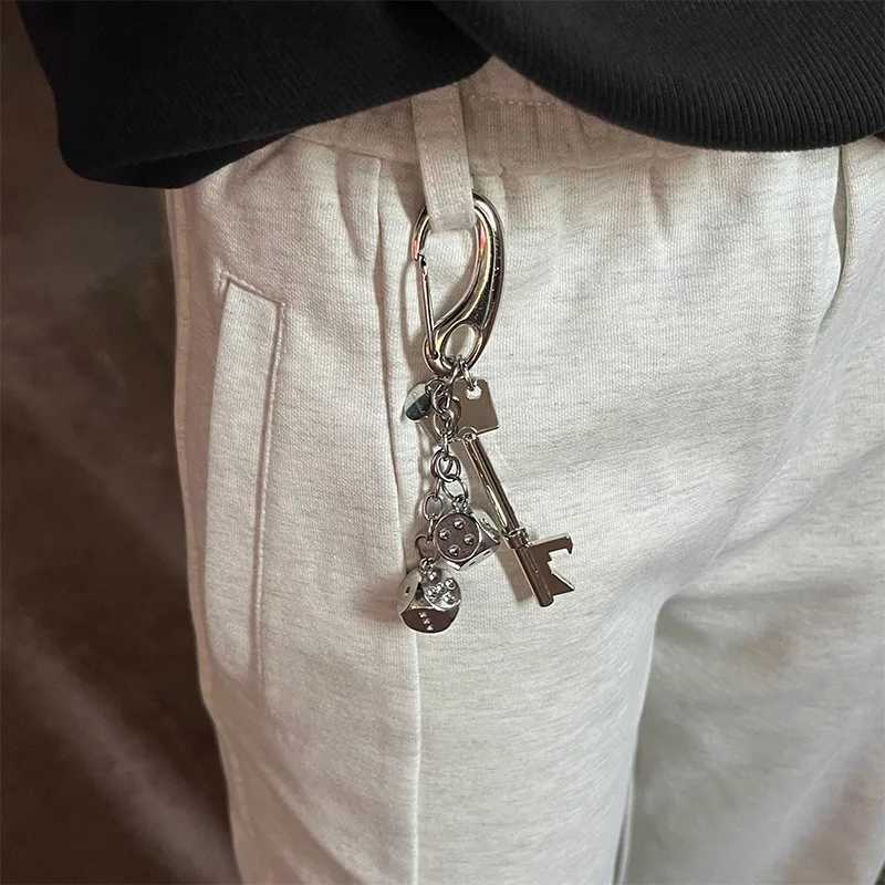 ZHUHE D Key Cyberpunk Style Jewelry Accessories For Wen Men Party Gifts X250528