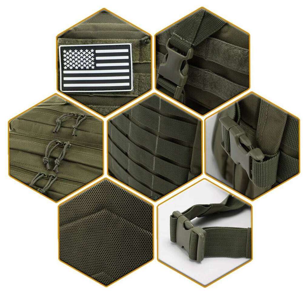 L Tactical Backpacks Man Hking Outdoor Survival Bags P Assault EDC Molle Pack For Trekking Hunting Bag