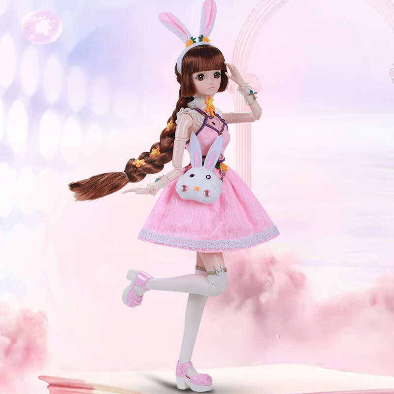 80cm Extra Large Five-Year-Old Xiao Wu Princess Doll Children's Toy Set Girl's Birthday Gift