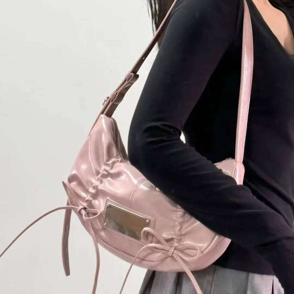 Brand Single Shoulder Underarm Motorcycle Bag Women's Crossbody Korean Style Fashionable Handbag